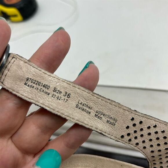 Dansko Jacinda Women's Tan Brown Slingback Sandals Size EU 36 (US 5.5-6) - Picture 12 of 12